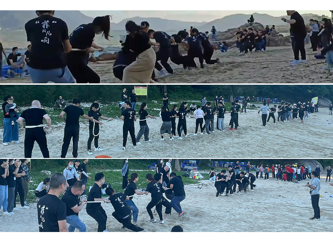 聲菲特團(tuán)隊活動 拔河